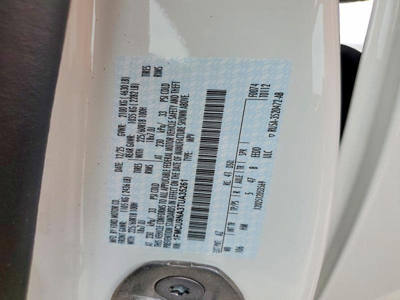2026 FORD ESCAPE ST LINE SELECT 13