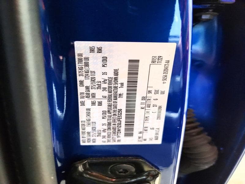 2018 FORD F150 SUPERCREW 12