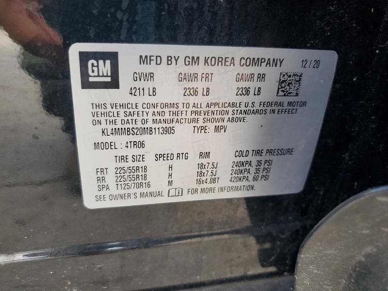2021 BUICK ENCORE GX PREFERRED 13