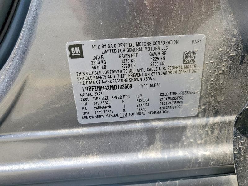 2021 BUICK ENVISION PREFERRED 14