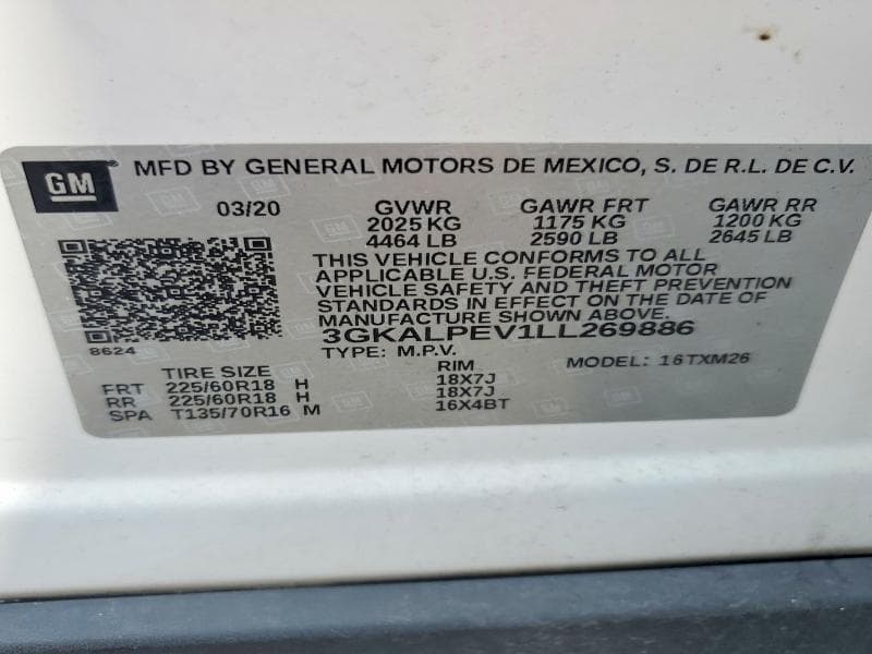 2020 GMC TERRAIN SLT 14