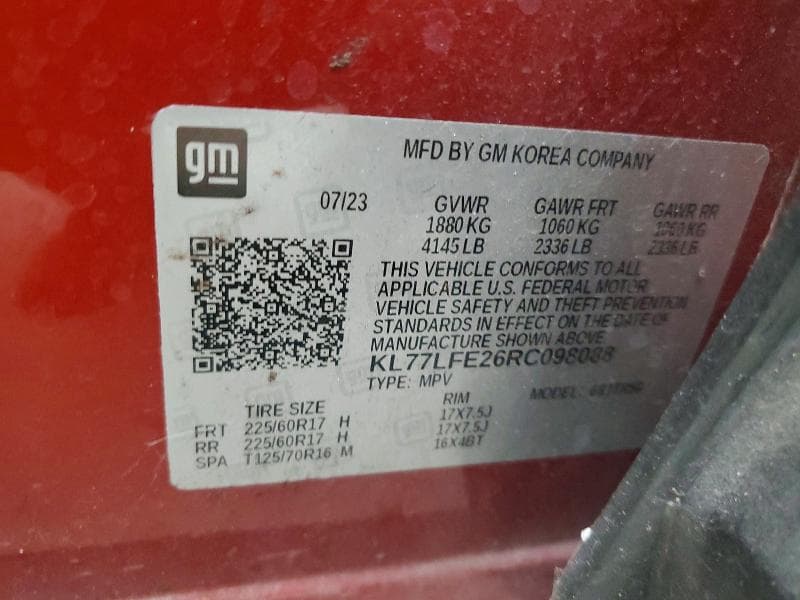 2024 CHEVROLET TRAX LS 13