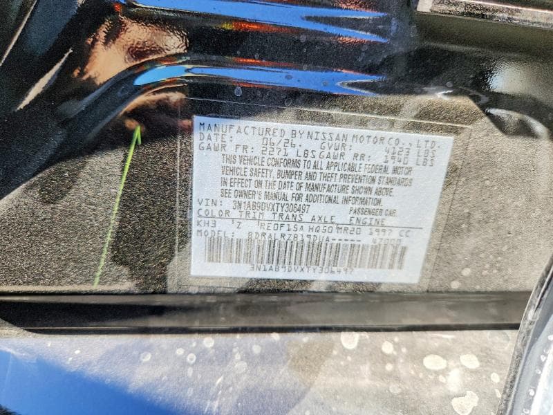2026 NISSAN SENTRA 12