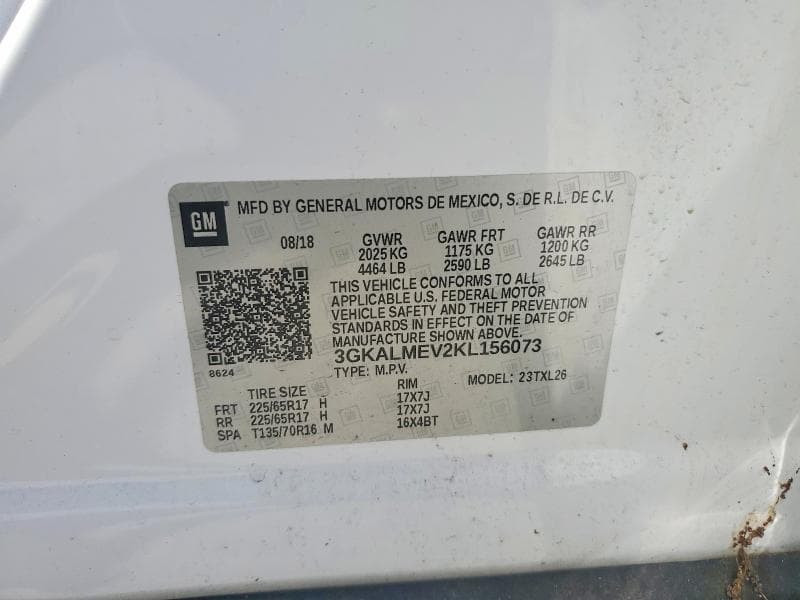 2019 GMC TERRAIN SLE 13