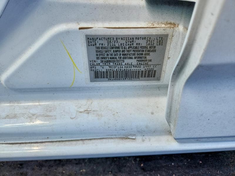 2024 NISSAN SENTRA S 12