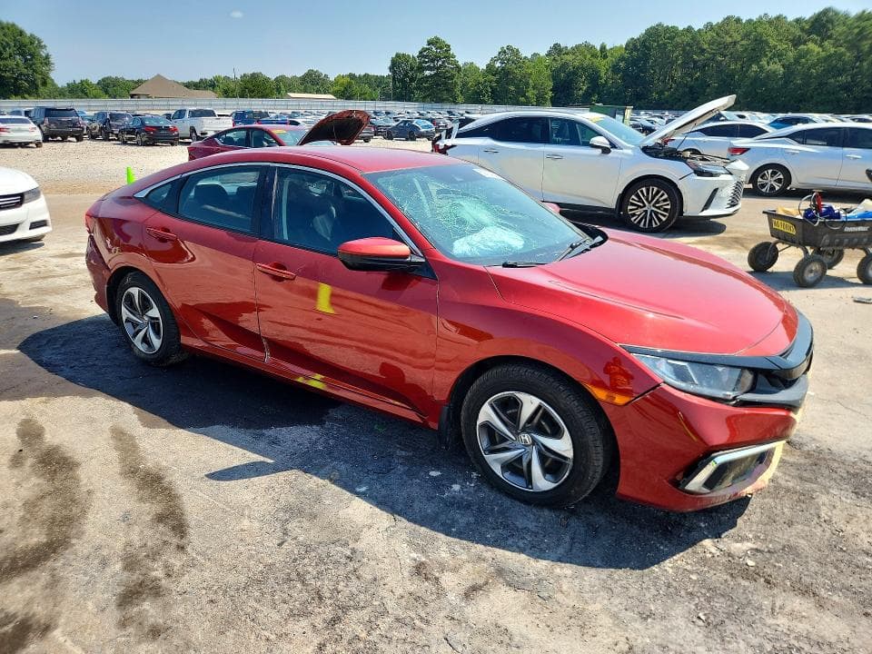 2019 HONDA CIVIC LX 4