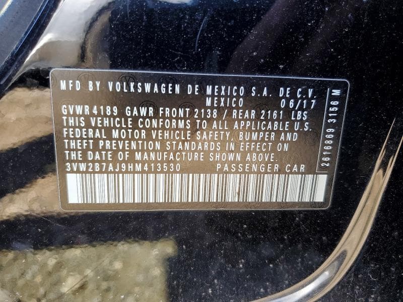 2017 VOLKSWAGEN JETTA S 12