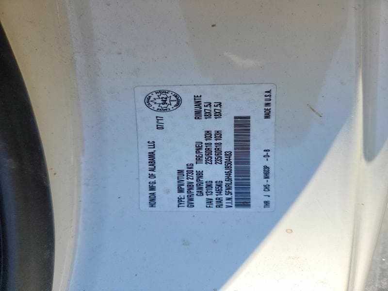 2018 HONDA ODYSSEY EX 14