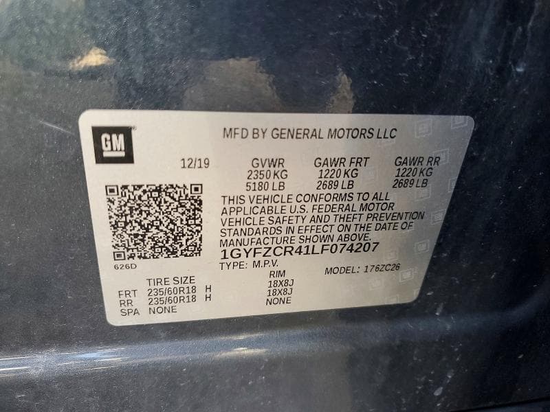 2020 CADILLAC XT4 PREMIUM LUXURY 14