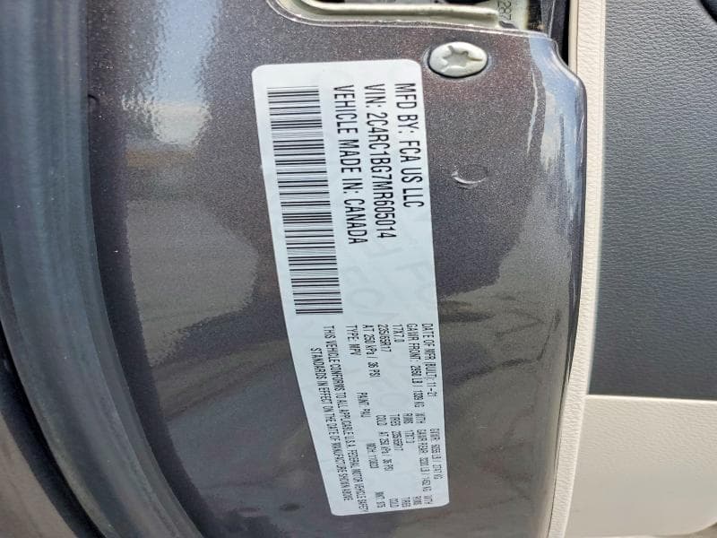 2021 CHRYSLER PACIFICA TOURING L 13