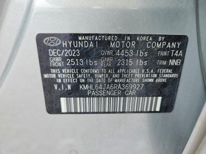 2024 HYUNDAI SONATA SEL 12