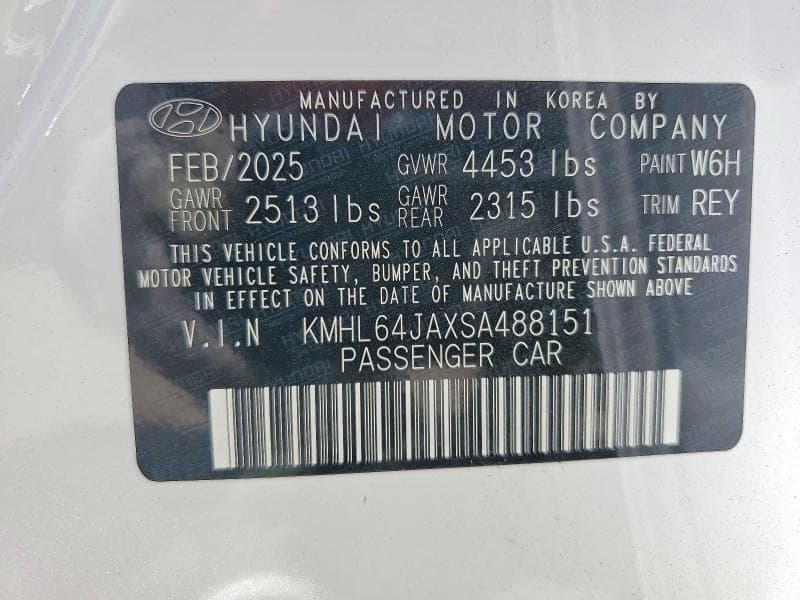 2025 HYUNDAI SONATA SEL 14