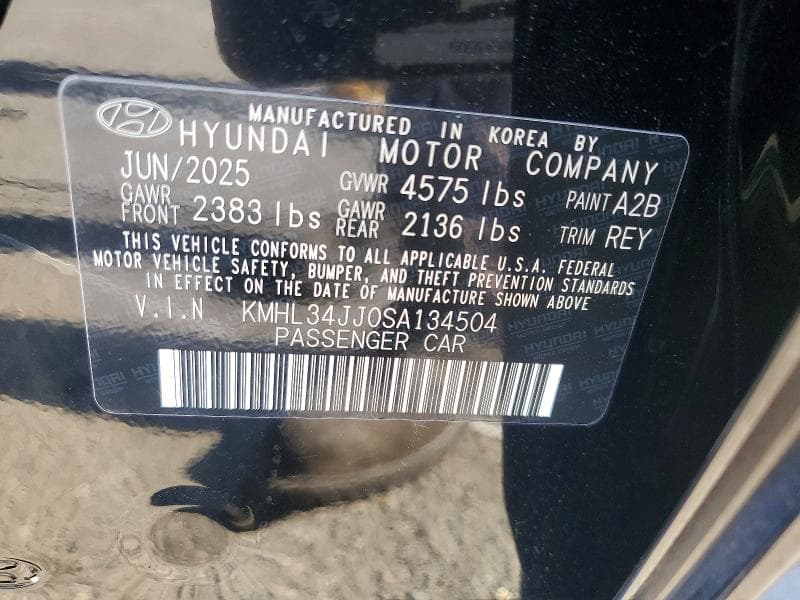 2025 HYUNDAI SONATA HYBRID SEL 13
