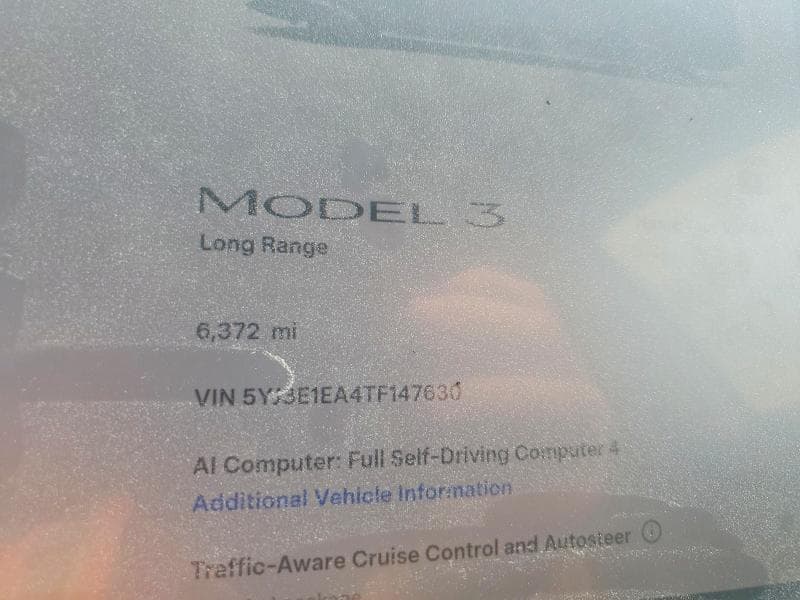 2026 TESLA MODEL 3 9