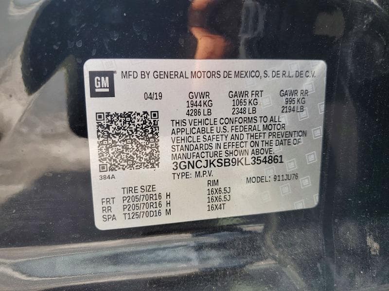 2019 CHEVROLET TRAX LS 13