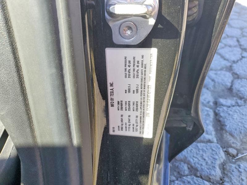 2019 TESLA MODEL 3 12