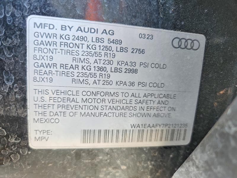 2023 AUDI Q5 PREMIUM PLUS 45 14