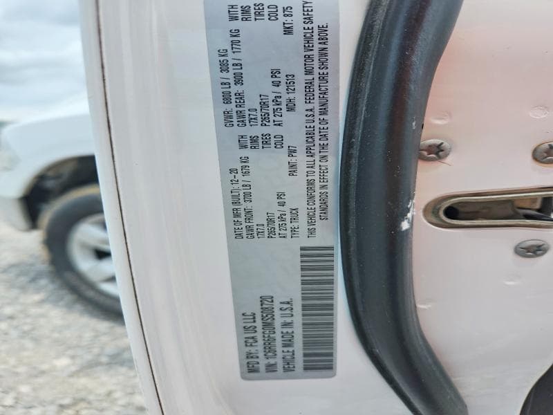 2021 RAM 1500 CLASSIC TRADESMAN 12