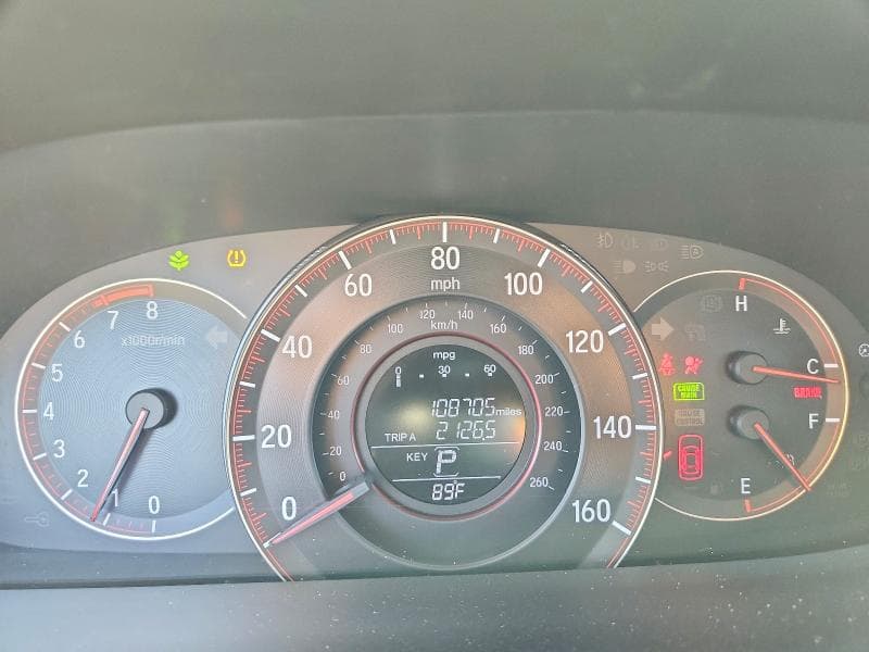 2017 HONDA ACCORD EXL 9