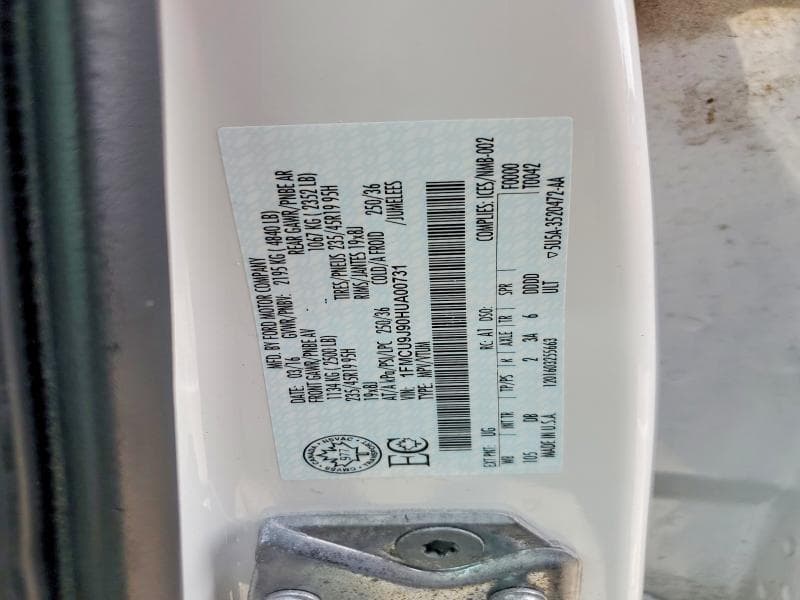 2017 FORD ESCAPE TITANIUM 13