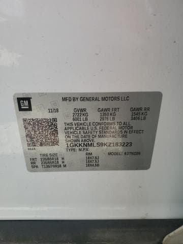 2019 GMC ACADIA SLT-1 SLT-1 13