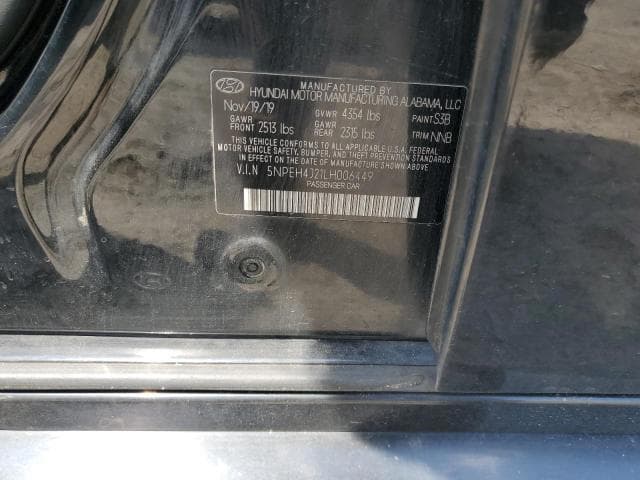 2020 HYUNDAI SONATA LIMITED 13