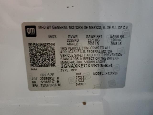 2024 CHEVROLET EQUINOX LT 13