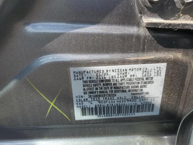 2024 NISSAN SENTRA S 12