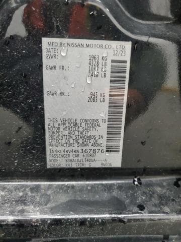 2024 NISSAN ALTIMA S 12