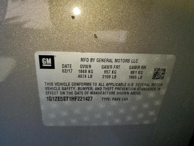 2017 CHEVROLET MALIBU LT 13