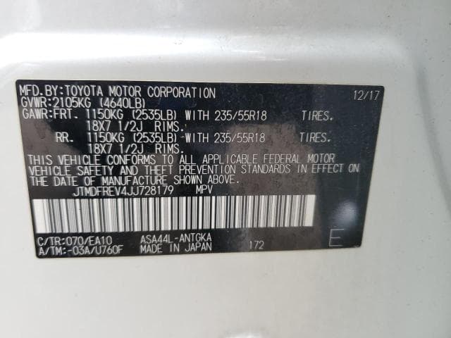 2018 TOYOTA RAV4 LIMITED 12