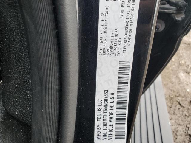 2022 RAM 1500 LIMIT 12