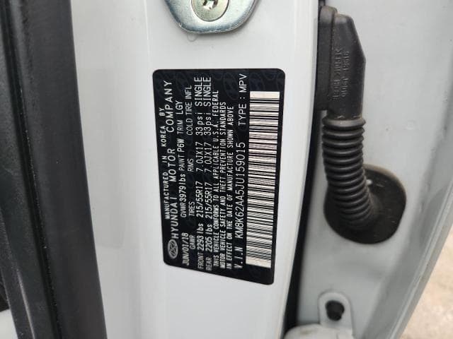 2018 HYUNDAI KONA SEL 12