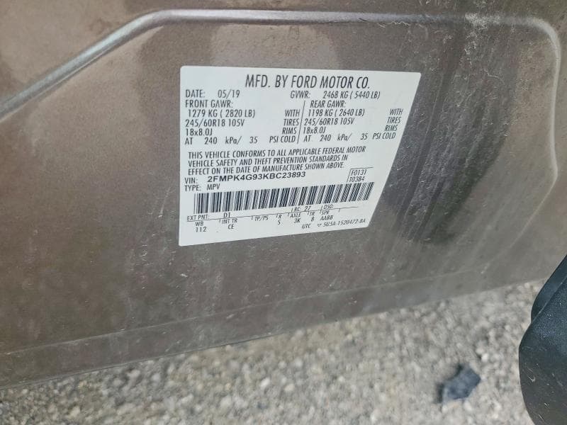 2019 FORD EDGE SE 13
