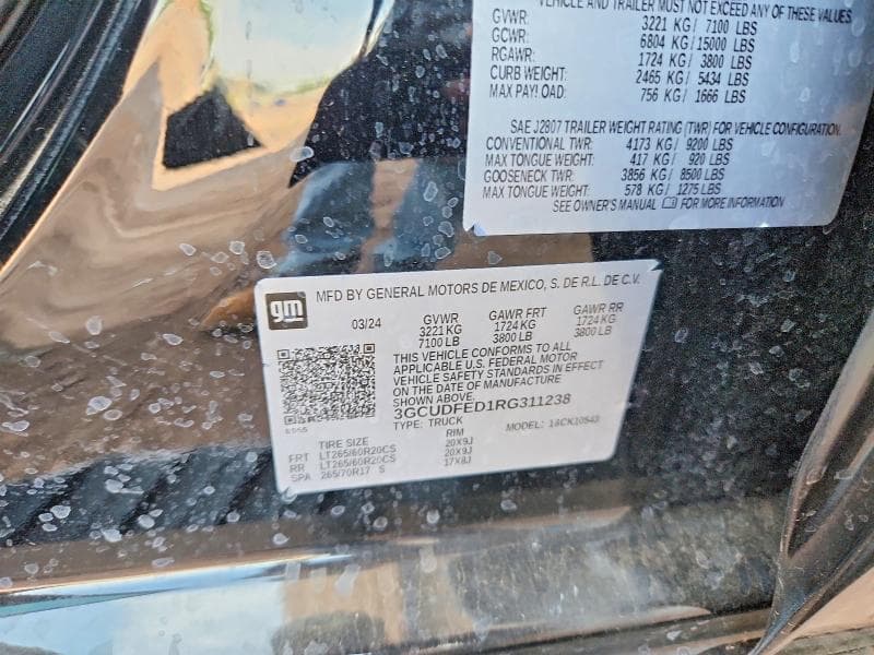 2024 CHEVROLET SILVERADO K1500 LT TRAIL BOSS 12