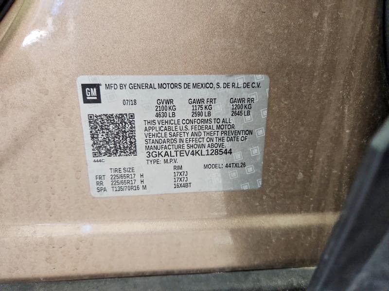 2019 GMC TERRAIN SLE 14
