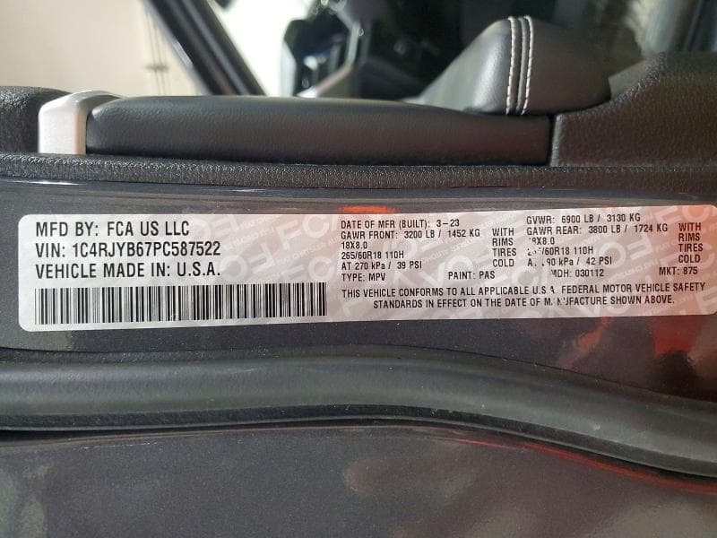 2023 JEEP GRAND CHEROKEE LIMITED 4XE 13