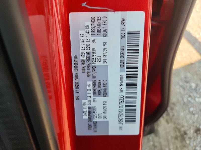 2020 MAZDA CX-5 GRAND TOURING 13