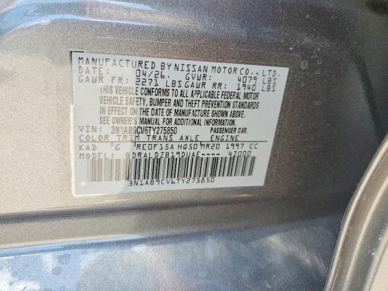 2026 NISSAN SENTRA SV 12