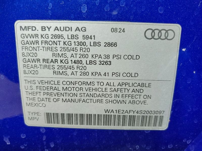 2025 AUDI Q5 E PREMIUM PLUS 55 14