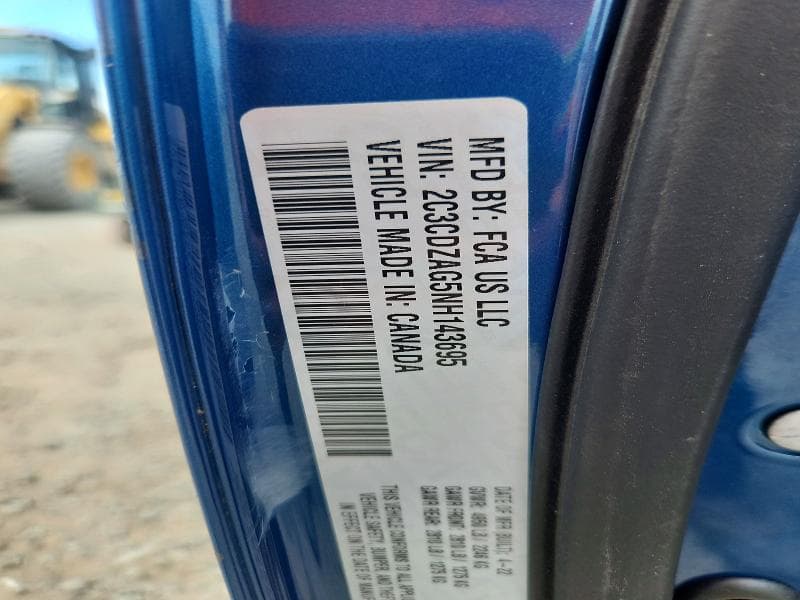2022 DODGE CHALLENGER SXT 12