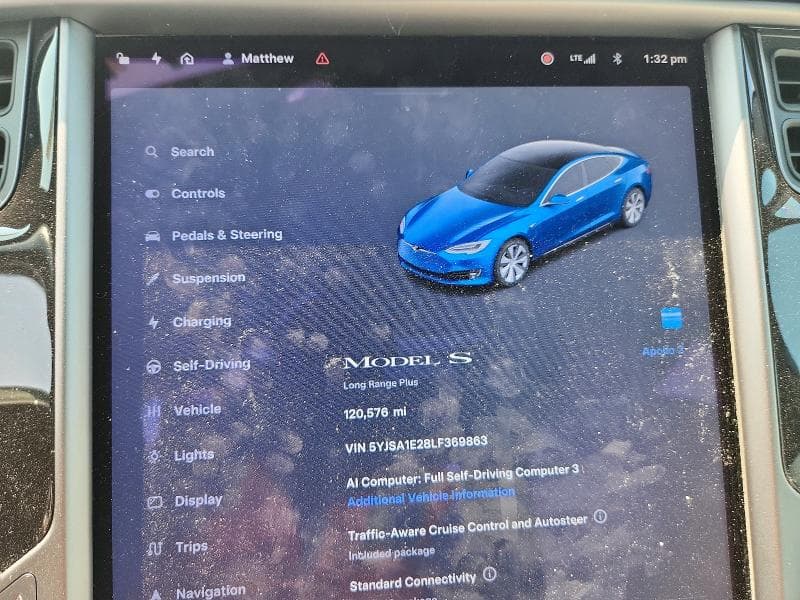 2020 TESLA MODEL S 9