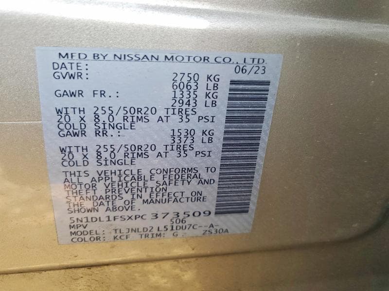 2023 INFINITI QX60 LUXE 13