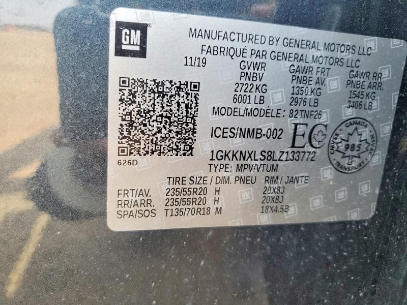 2020 GMC ACADIA DENALI 13