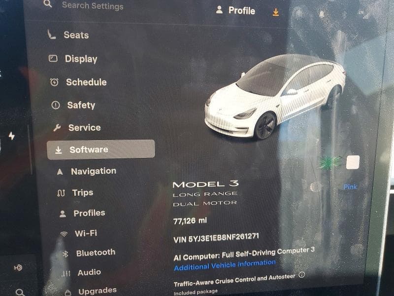 2022 TESLA MODEL 3 9