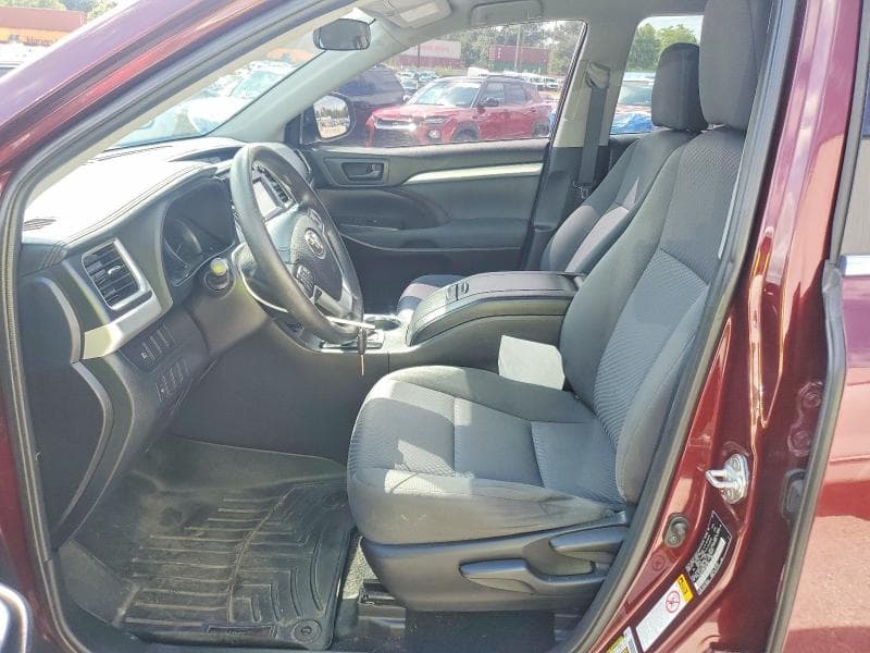 2019 TOYOTA HIGHLANDER LE 7