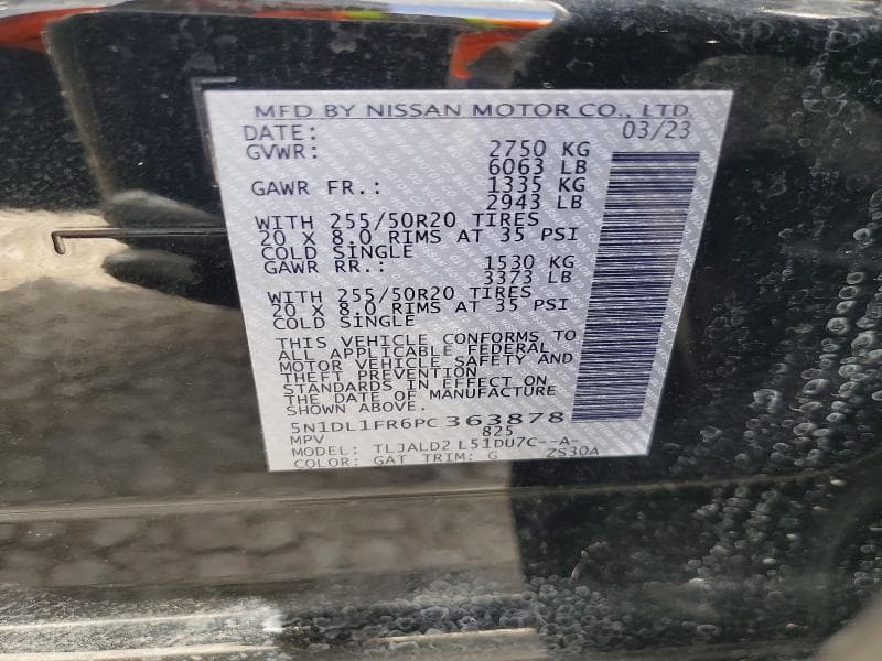 2023 INFINITI QX60 LUXE 13