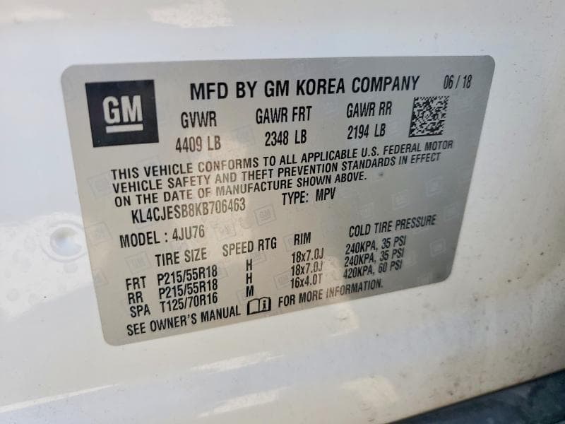 2019 BUICK ENCORE PREFERRED 14