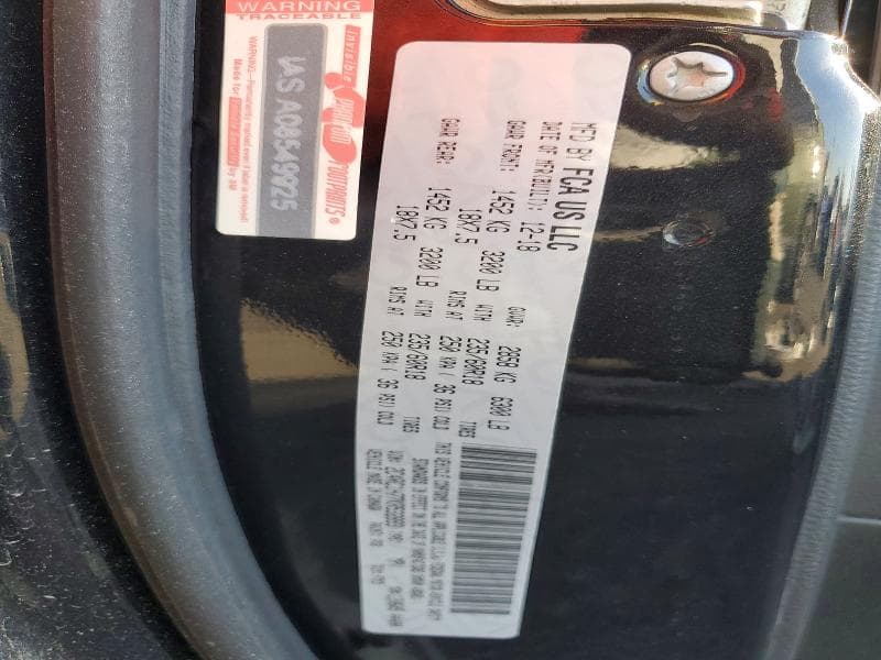 2019 CHRYSLER PACIFICA HYBRID TOURING PLUS 14