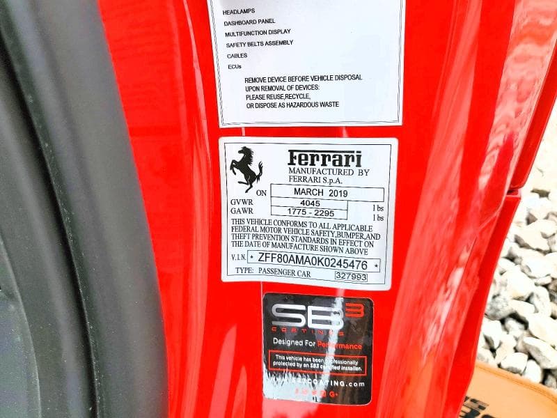 2019 FERRARI 488 SPIDER 13